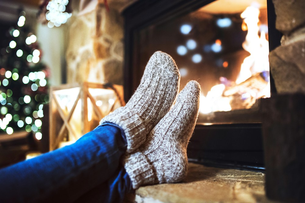 Rustic Retreat | Fireplace