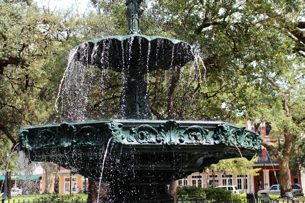 Fountain at Bienville Square | Mobile, Alabama